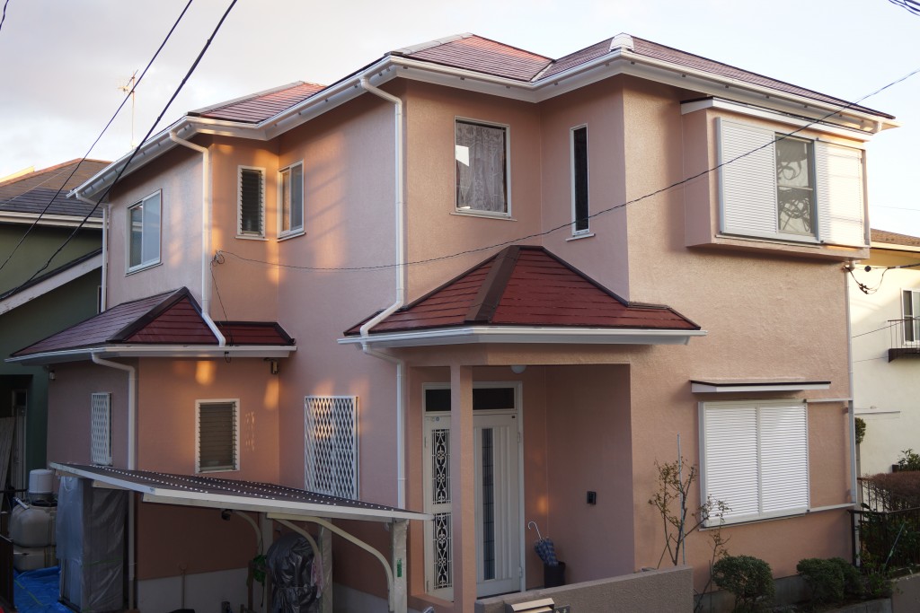 事例2　「外壁を15年持たせる」をテーマに、最新塗料を使用